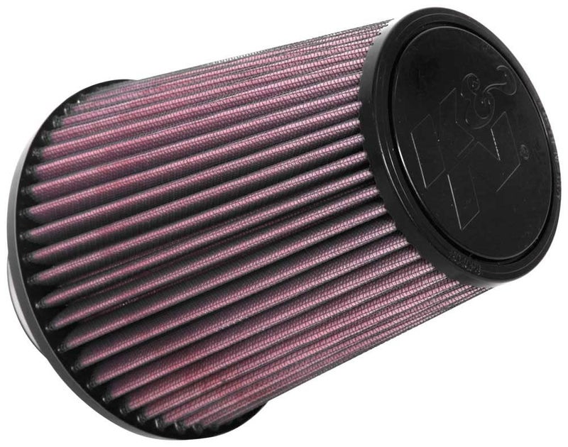 K&N High-Flow Original Lifetime Universal Clamp-On Air Filter: High Performance, Premium, Washable: Flange Diameter: 3 In, Filter Height: 6.75 In, Flange Length: 1.75 In, Shape: Round Tapered, RU-4700 - Image 1